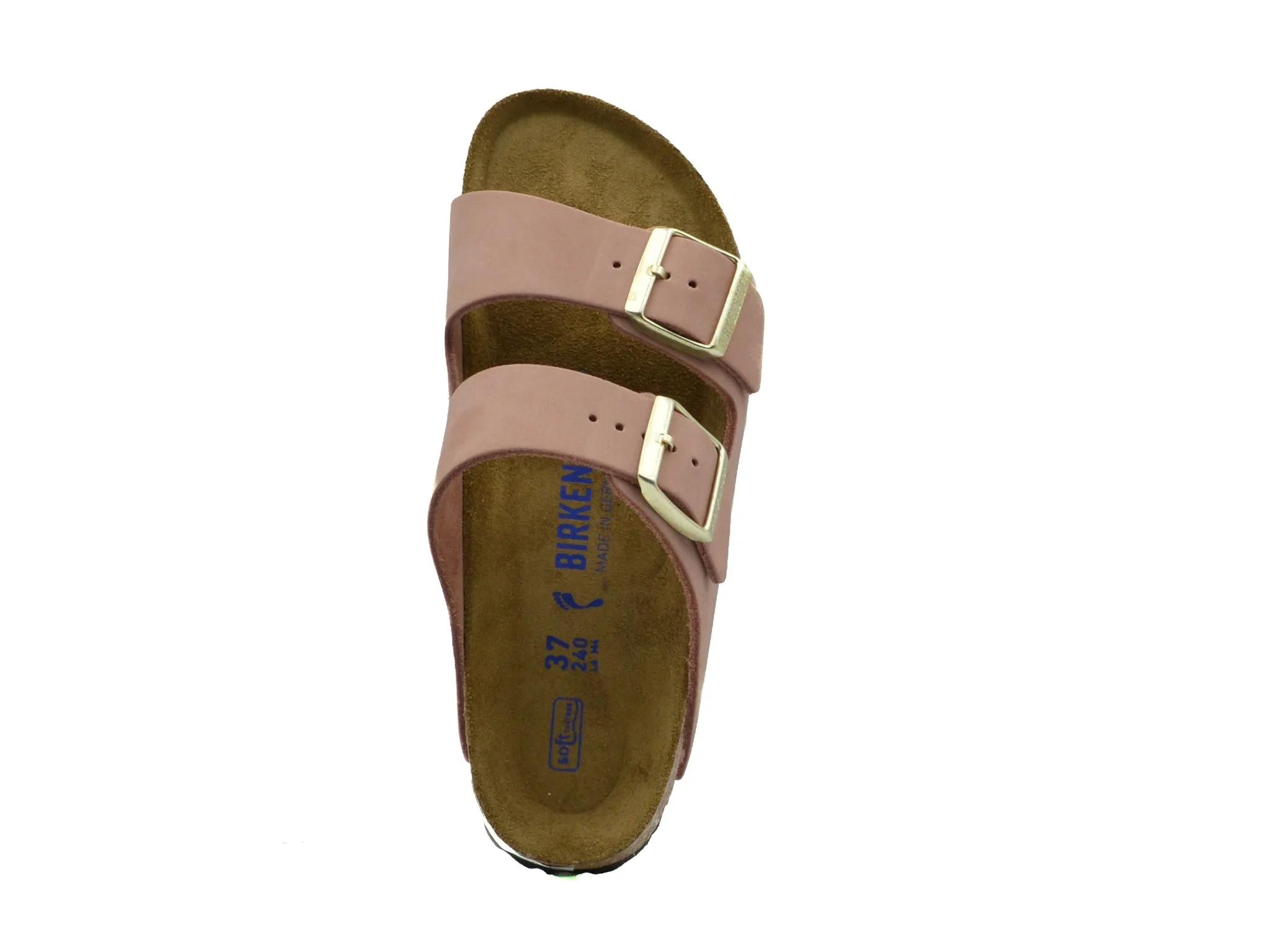 BIRKENSTOCK Arizona Soft Footbed Nubuck Leather