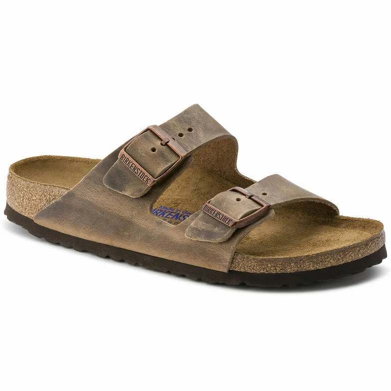 Birkenstock Arizona Tobacco Brown SoftFootbed Uni-Sex