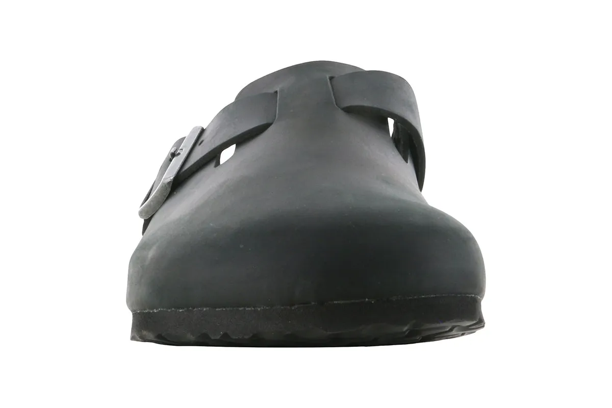 Birkenstock Boston Oiled Leather Black