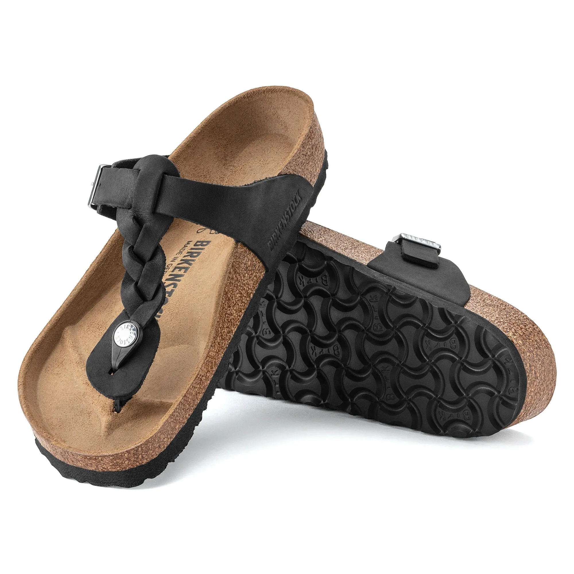 Birkenstock Gizeh Braided Oiled Leather Women's