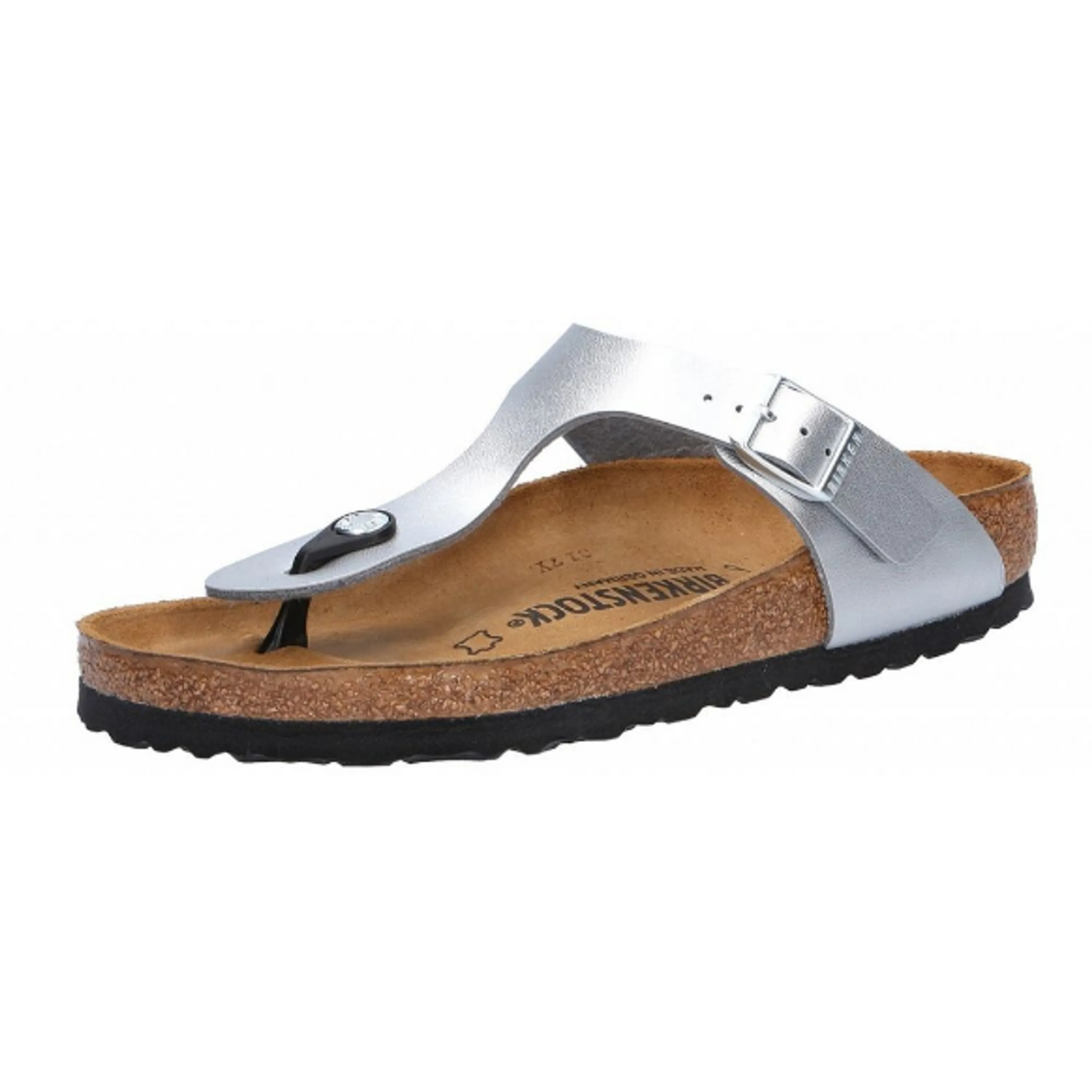 Birkenstock Gizeh toe separator blue Birko-Flor