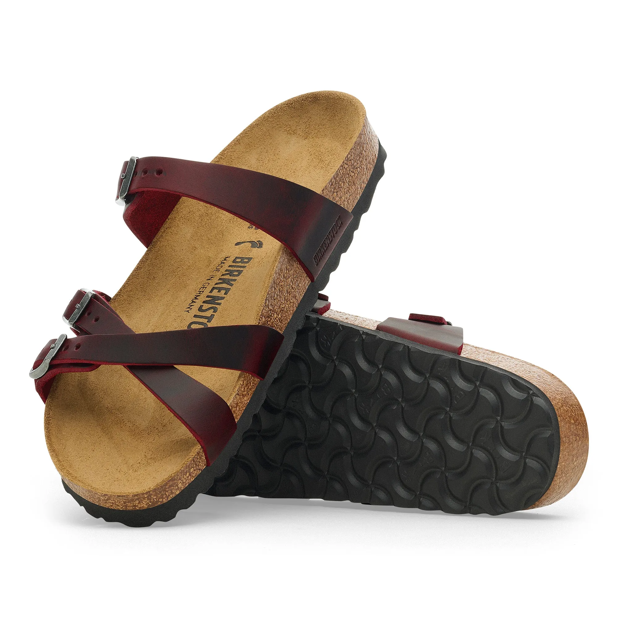 Birkenstock Limited Edition Franca zinfandel oiled leather