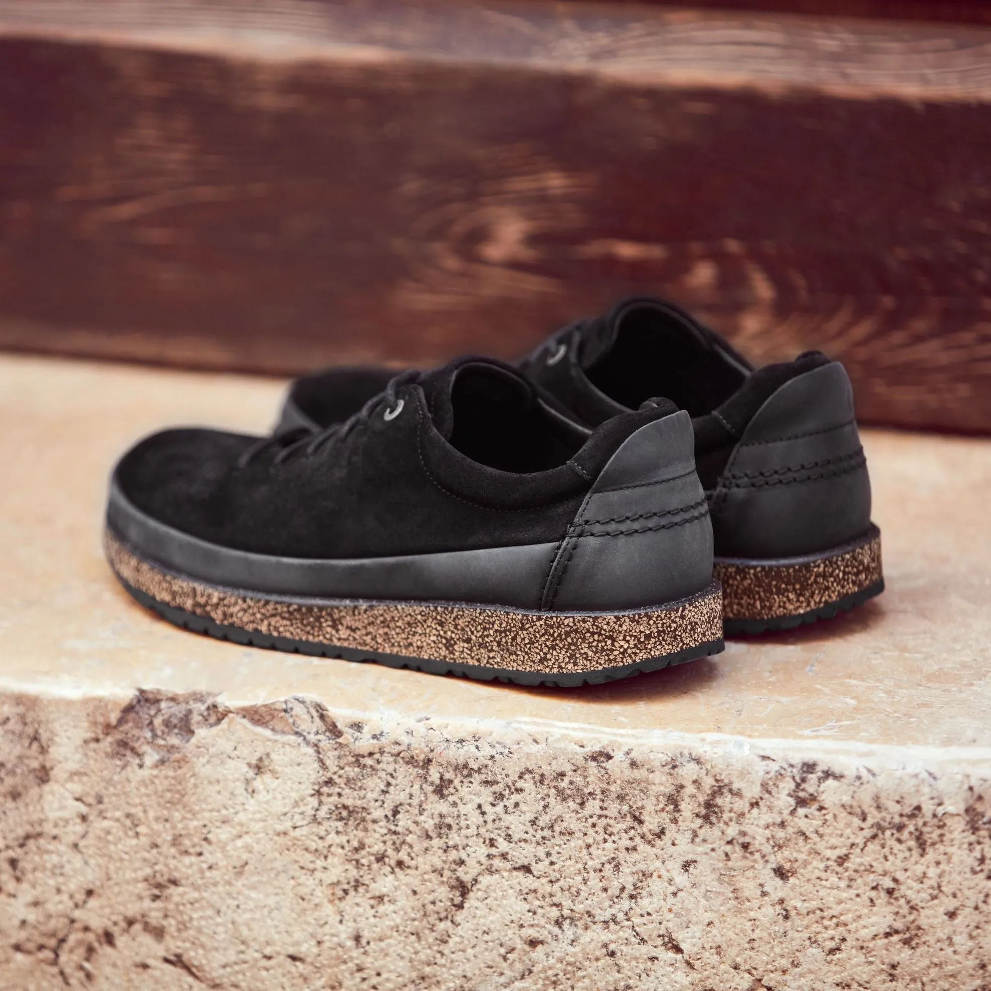 Birkenstock Limited Edition Honnef Low black suede