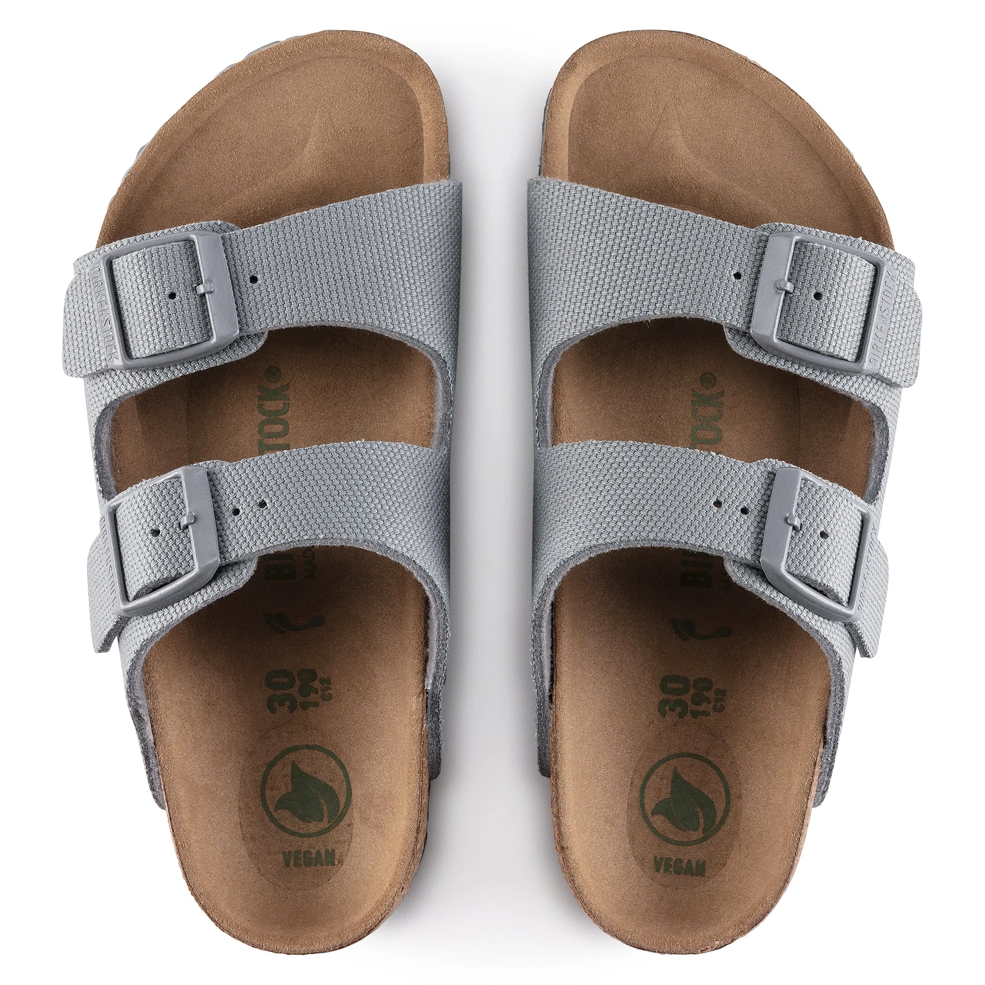 Birkenstock Limited Edition Kids Arizona Vegan stone canvas