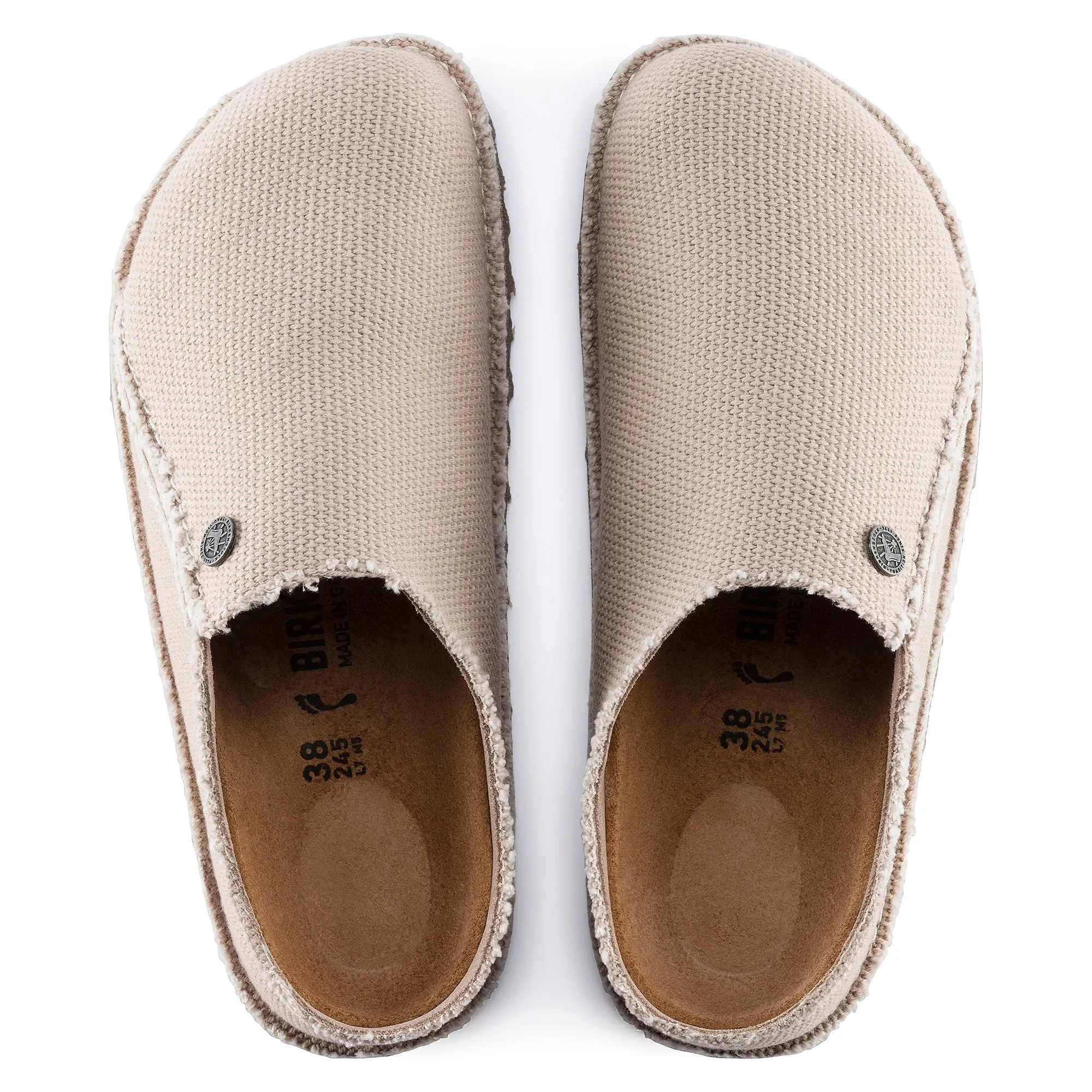 Birkenstock Limited Edition Zermatt 365 eggshell canvas