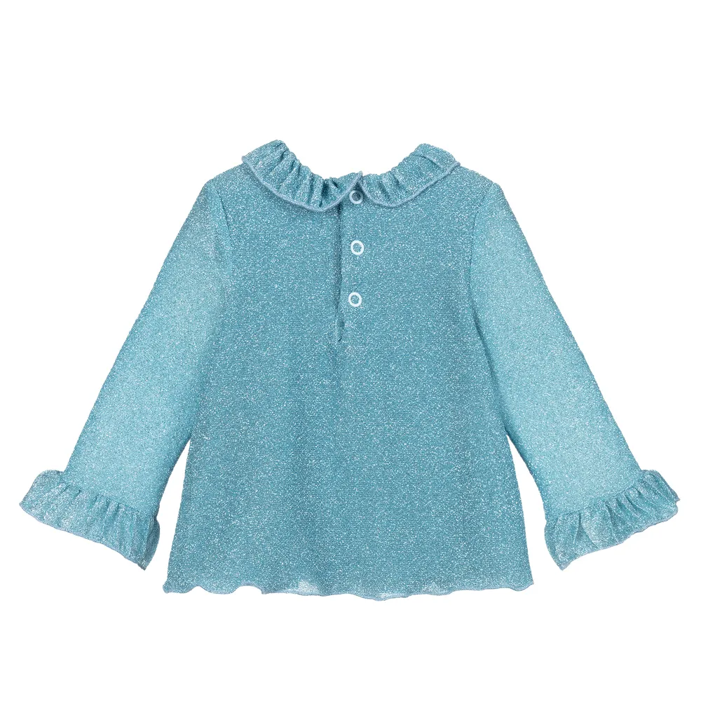 Blue Sparkle Blouse