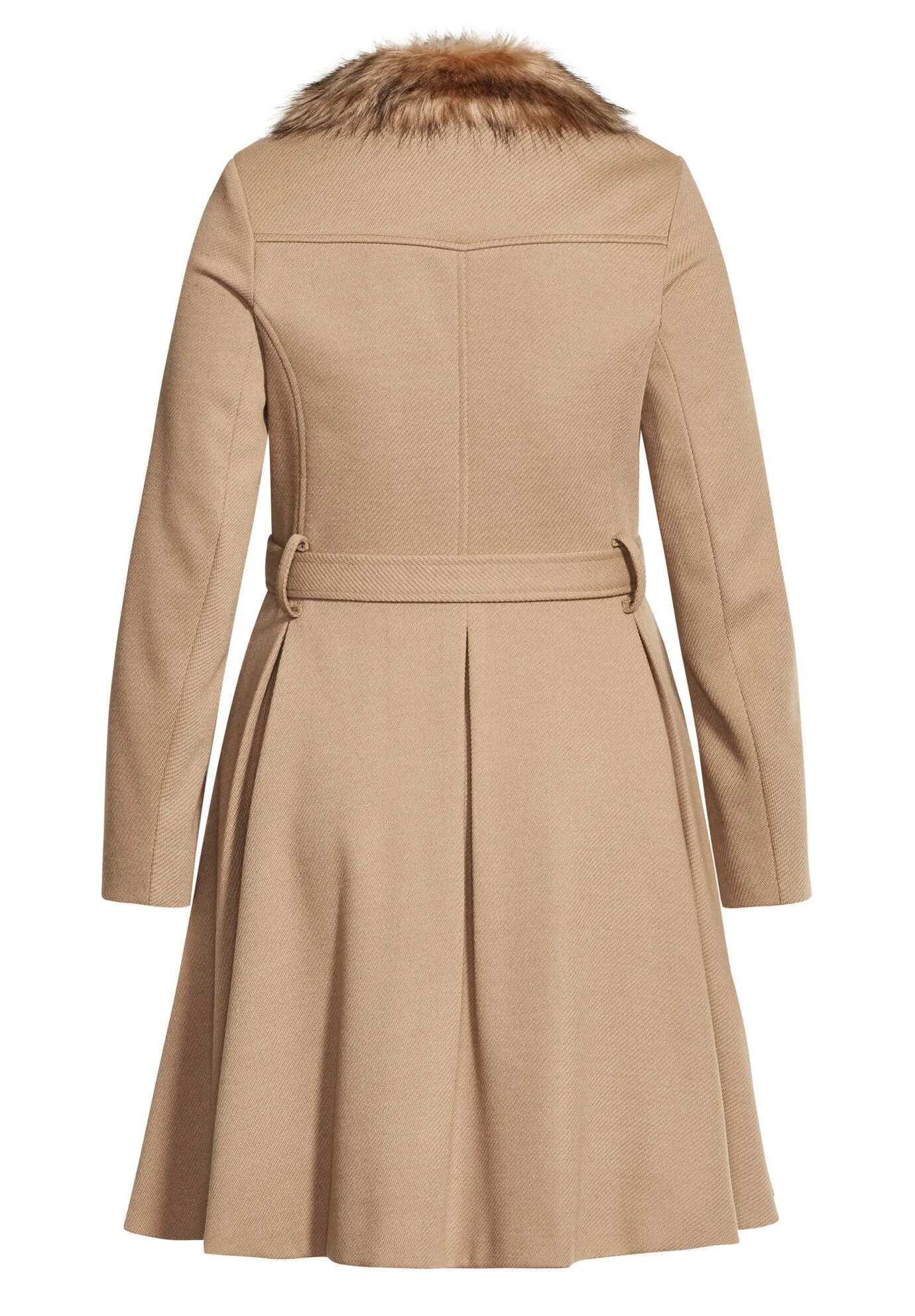 Blushing Belle Coat - taupe