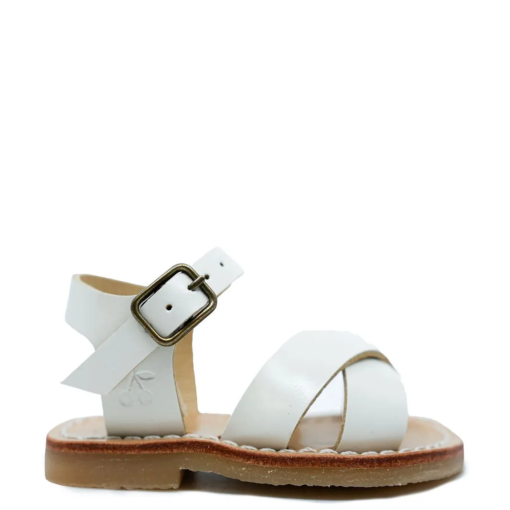 Bonpoint Ecru Baby Sandal