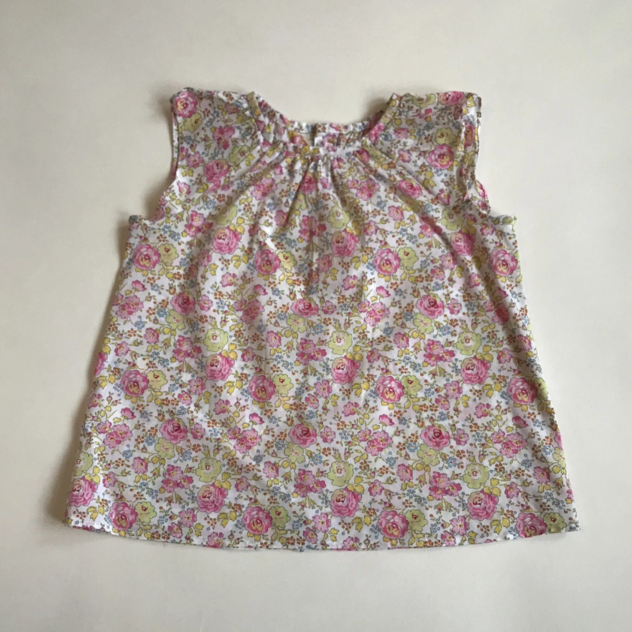 Bonpoint Liberty Print Summer Blouse