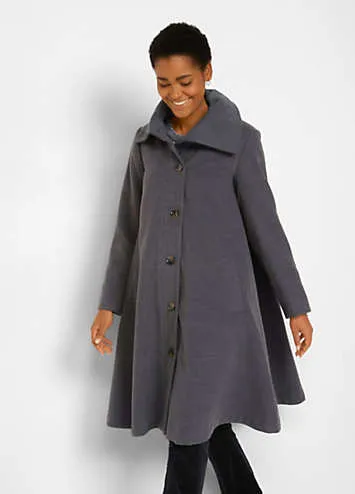 bonprix Short A-Line Coat | Grattan