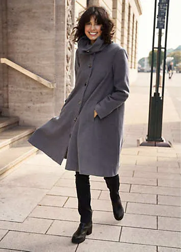 bonprix Short A-Line Coat | Grattan