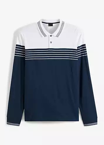 bonprix Striped Polo Shirt | Grattan