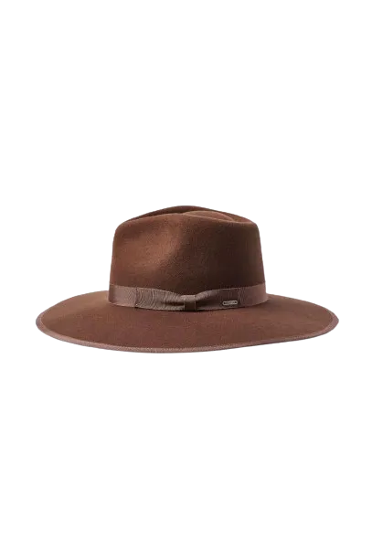 BRIXTON HAT JO RANCHER DARK TAN