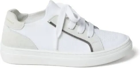 Brunello Cucinelli Kids low lace-up sneakers White