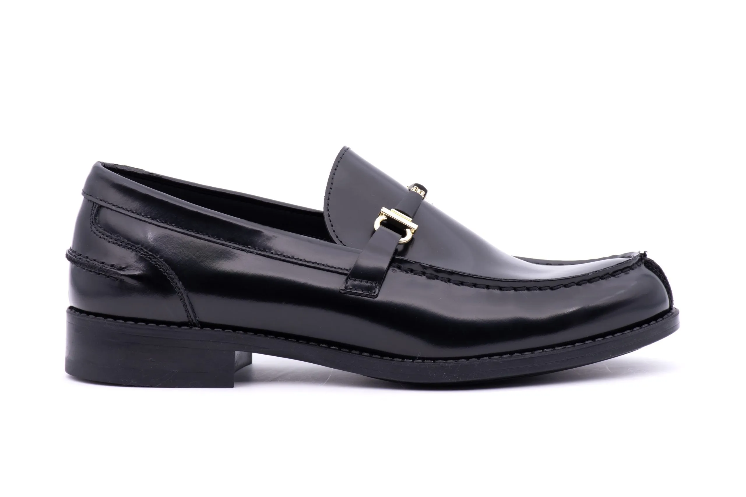 Brushed Leather Loafer