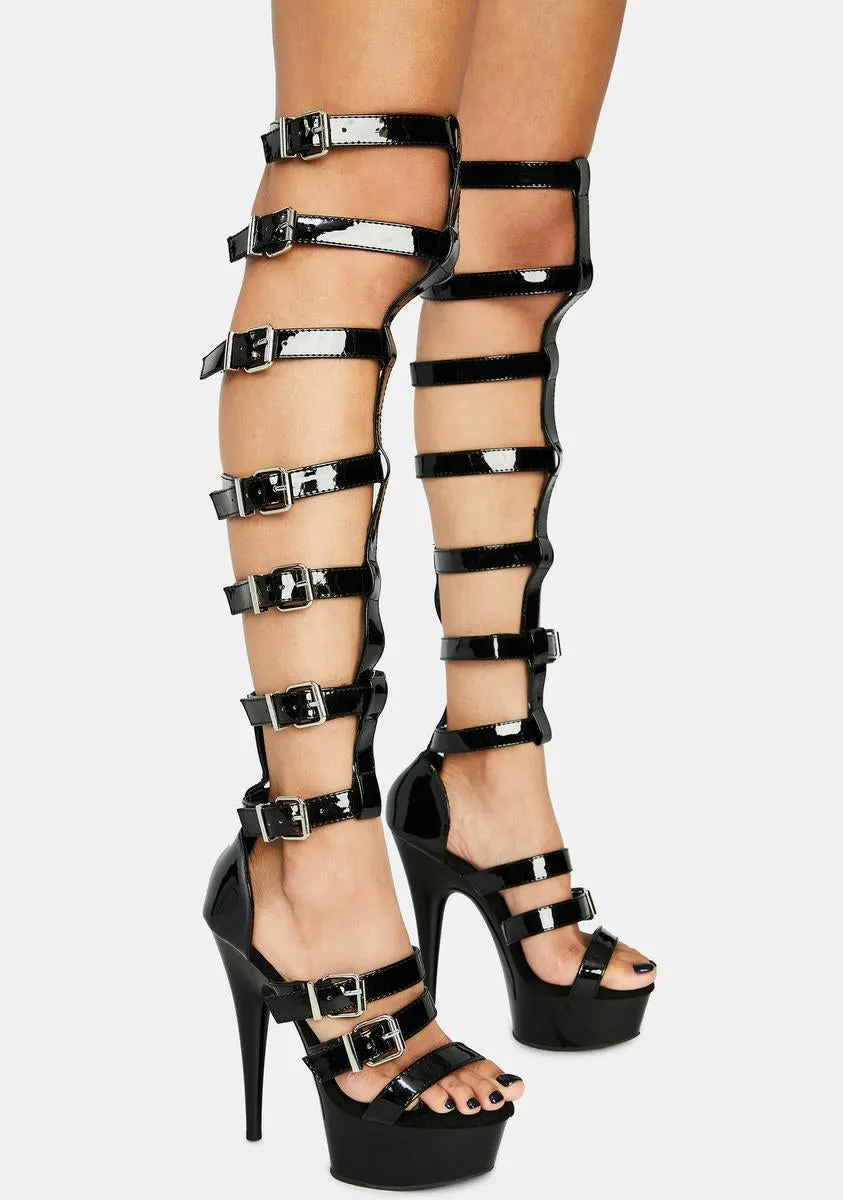 Can't Handle This Gladiator Heels-