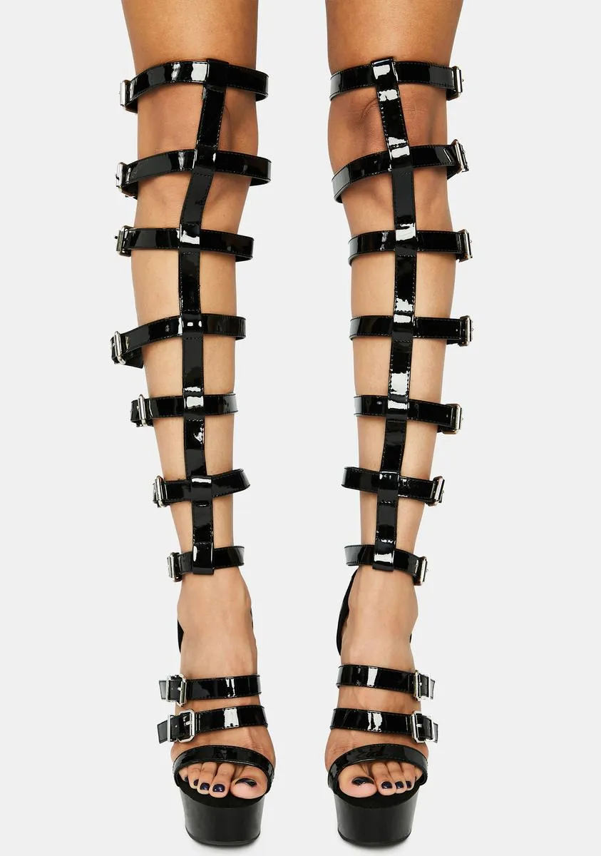 Can't Handle This Gladiator Heels-