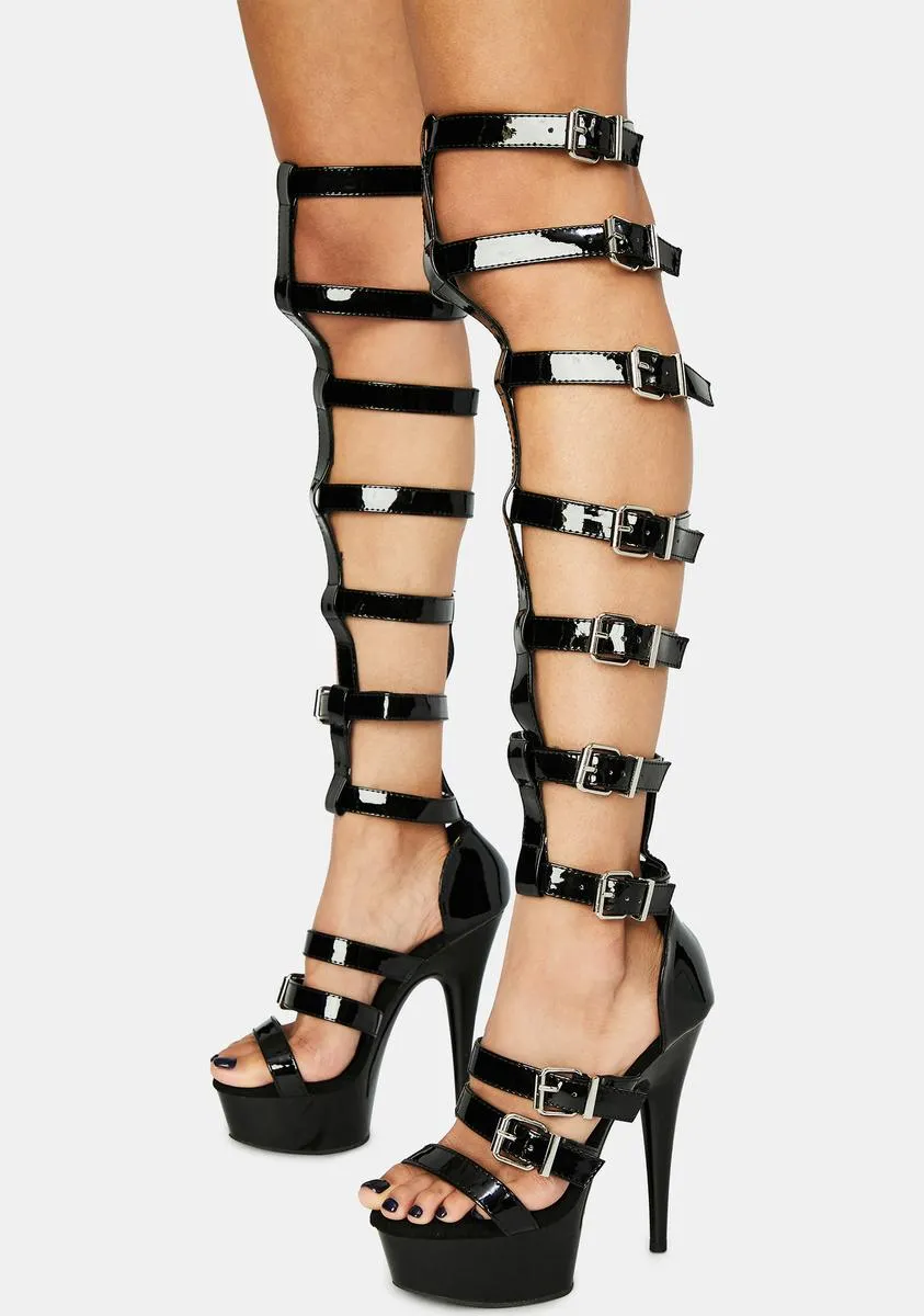 Can't Handle This Gladiator Heels-