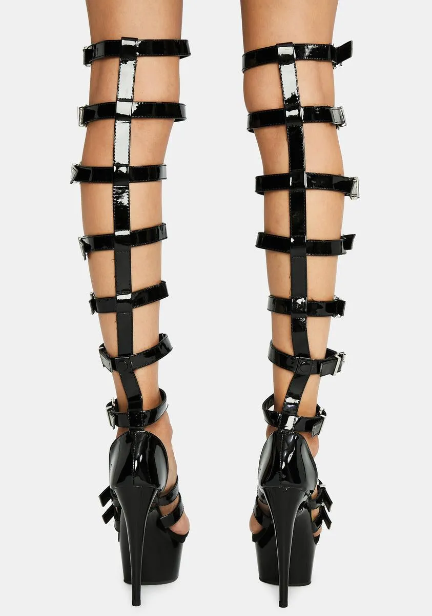 Can't Handle This Gladiator Heels-