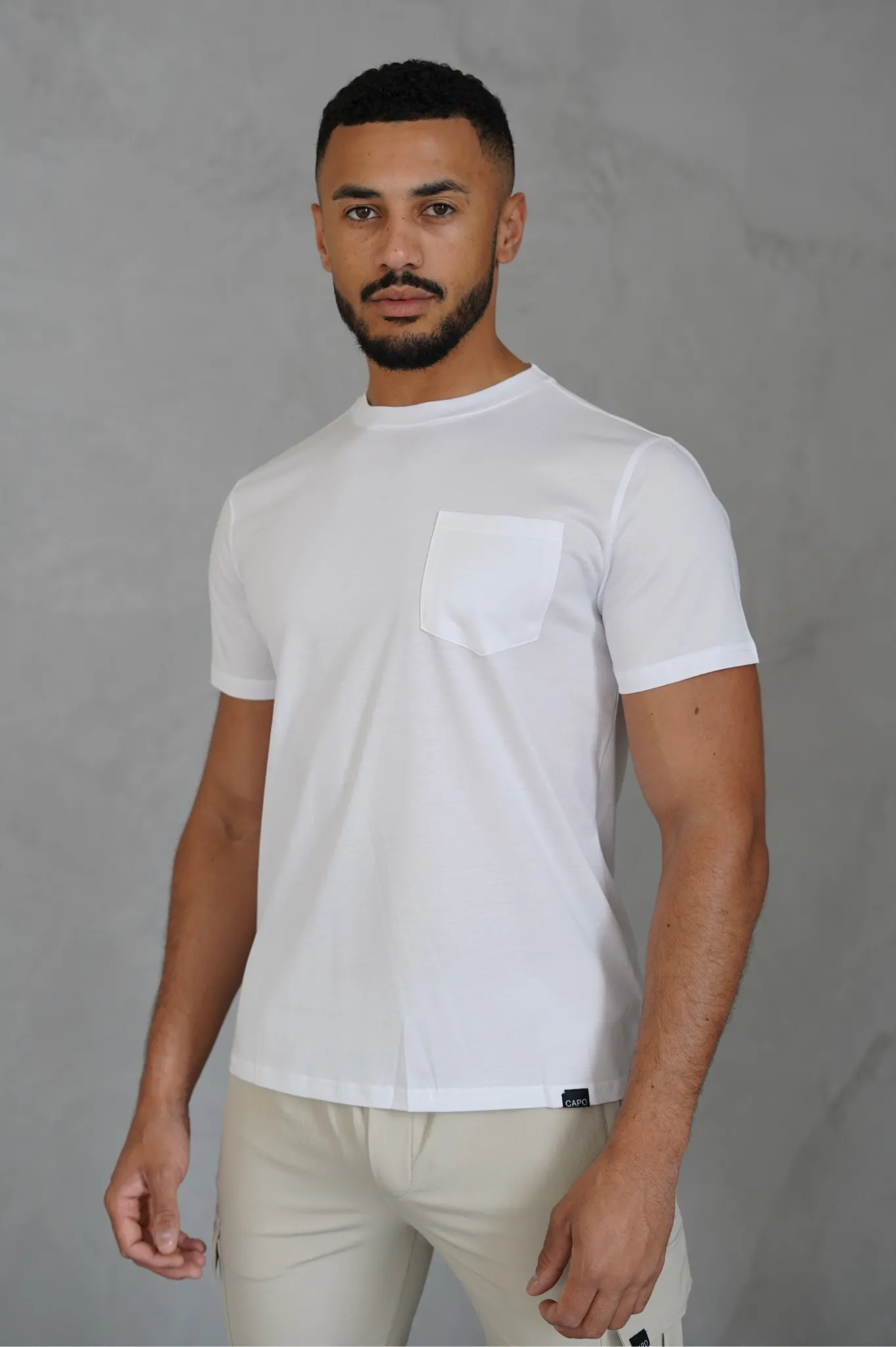 Capo MERCERISED T-Shirt - White