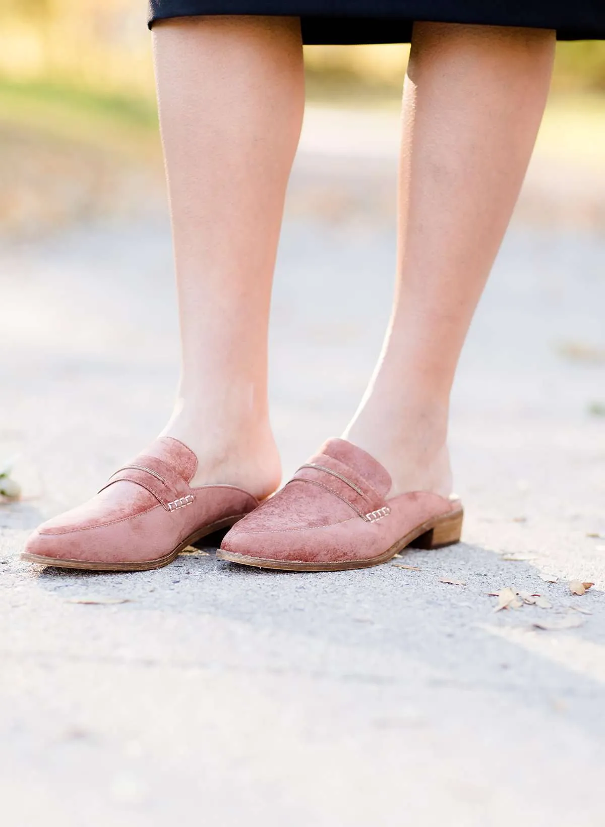 Classic Copper Backless Loafer - FINAL SALE