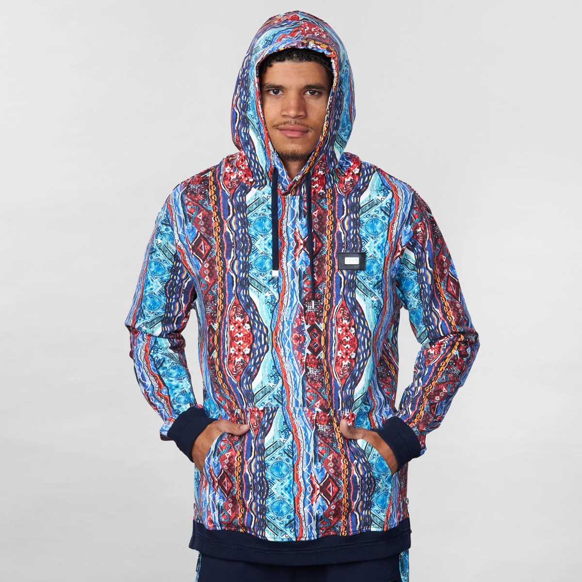 COOGI Blue Red Hoody