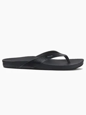 Cushion Court Black Sandals