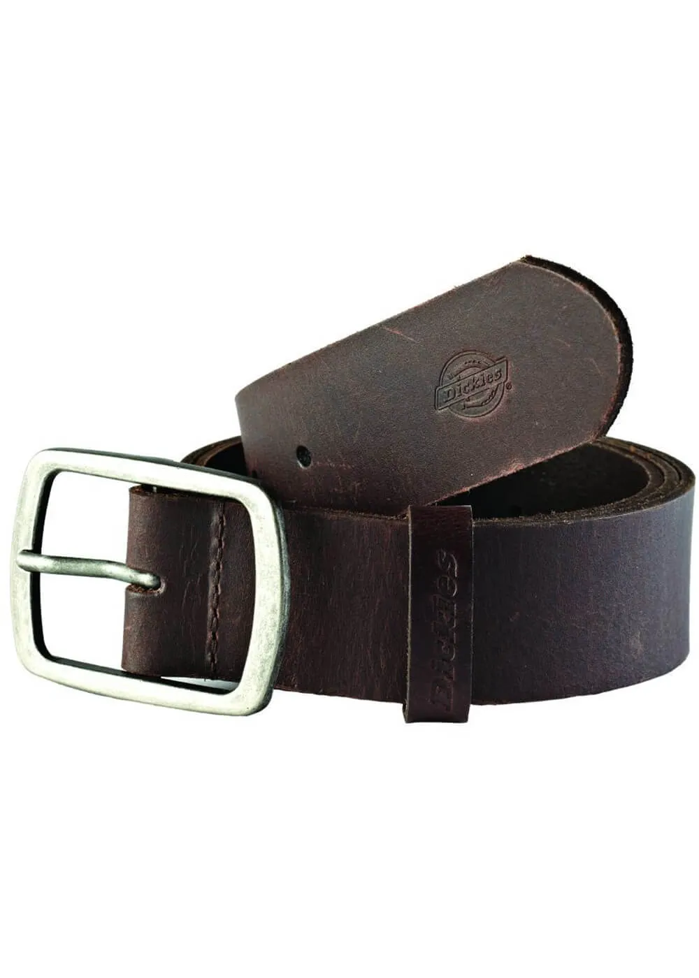 Dickies Eagle Lake Leather Belt Brown