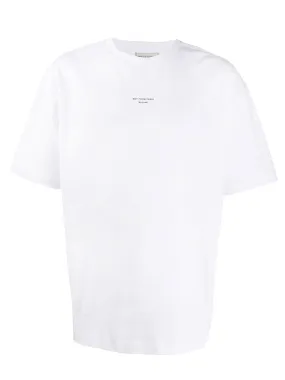 Drle de Monsieur - T Shirt Blanc Slogan Classique