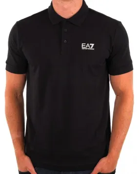 EA7 Emporio Armani Polo Shirt Black/White