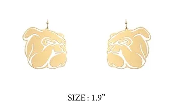 Earrings - Bulldogs