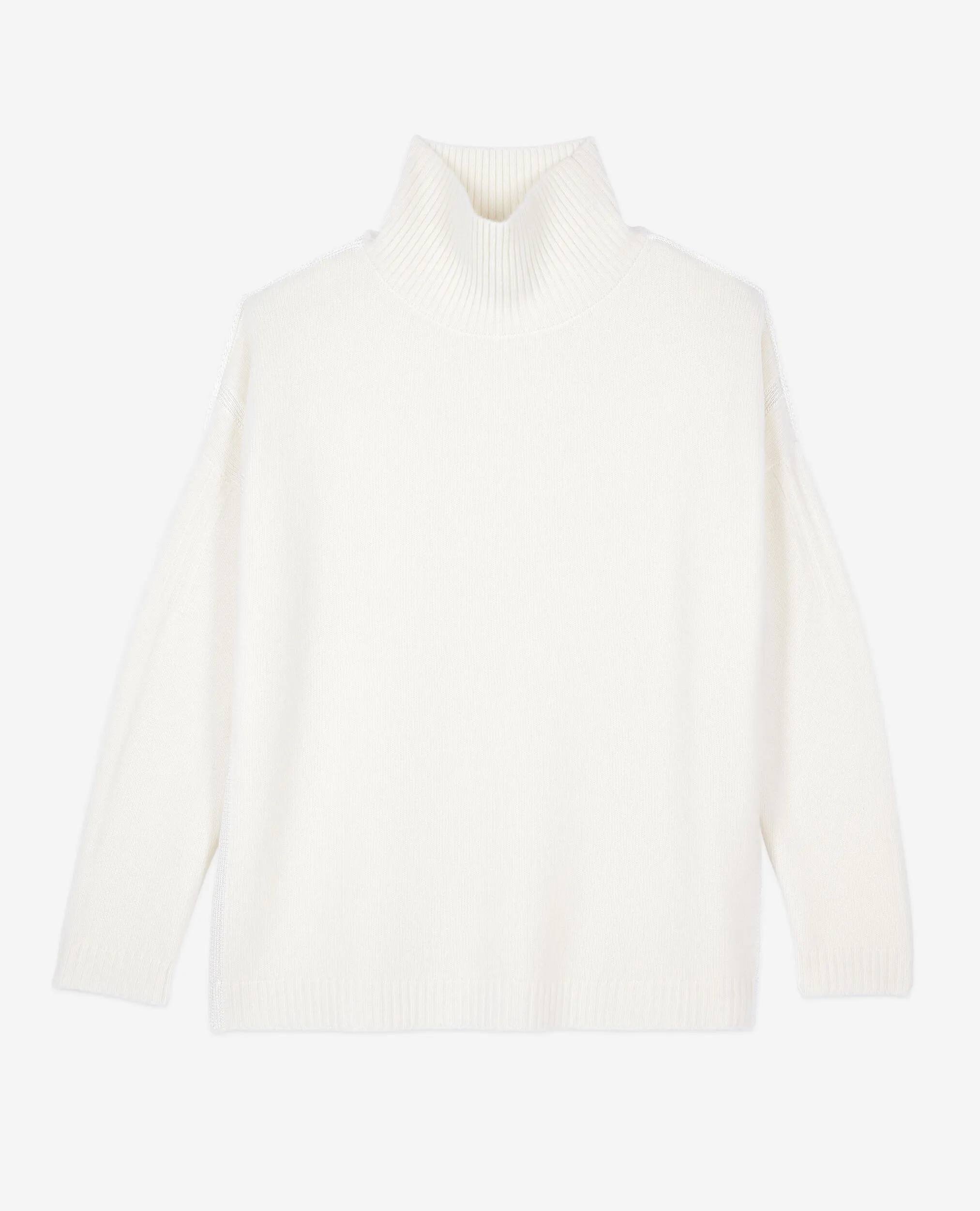 Ecru cashmere sweater