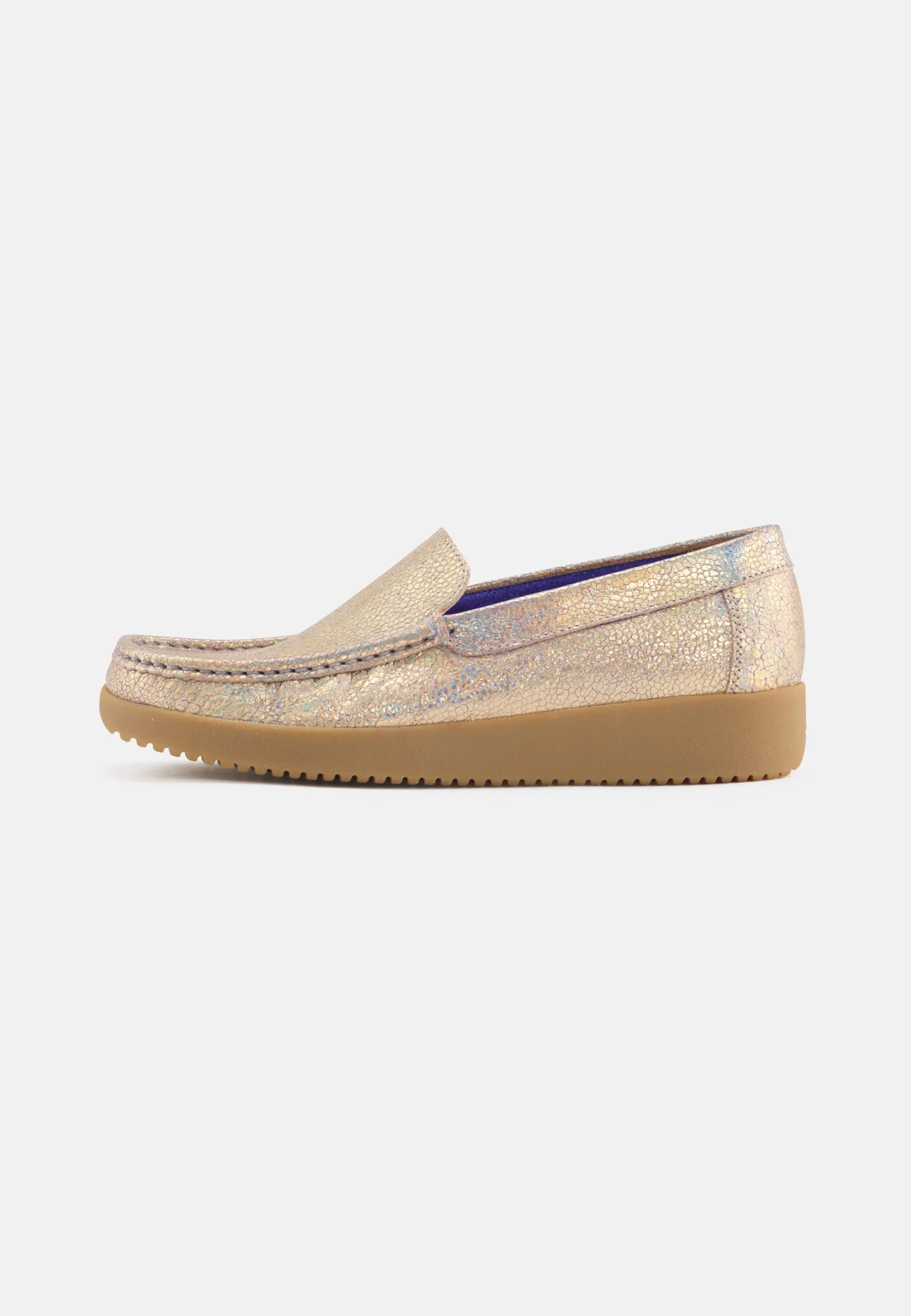 Elin Loafer Metallic Suede - Multicolor