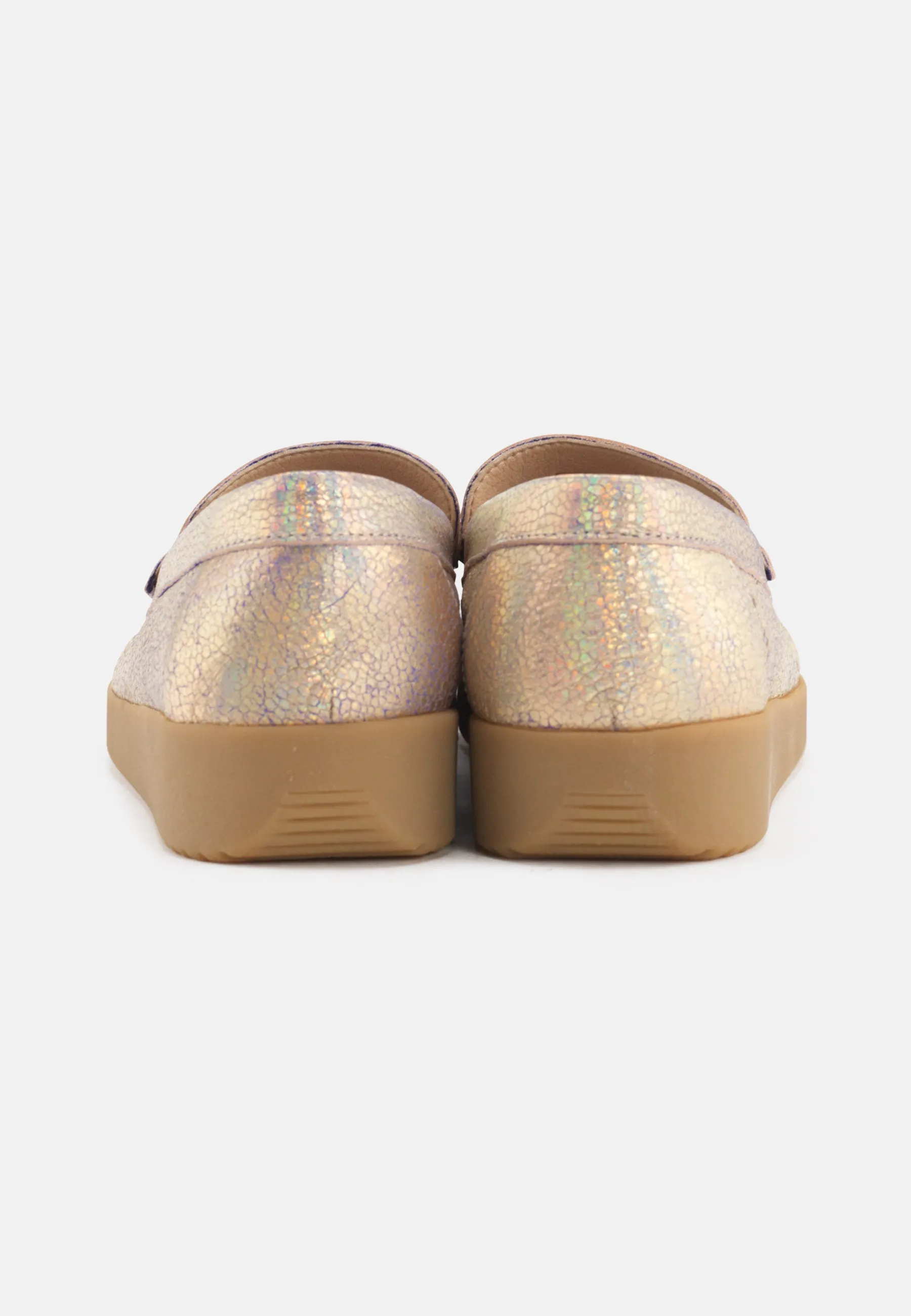 Elin Loafer Metallic Suede - Multicolor