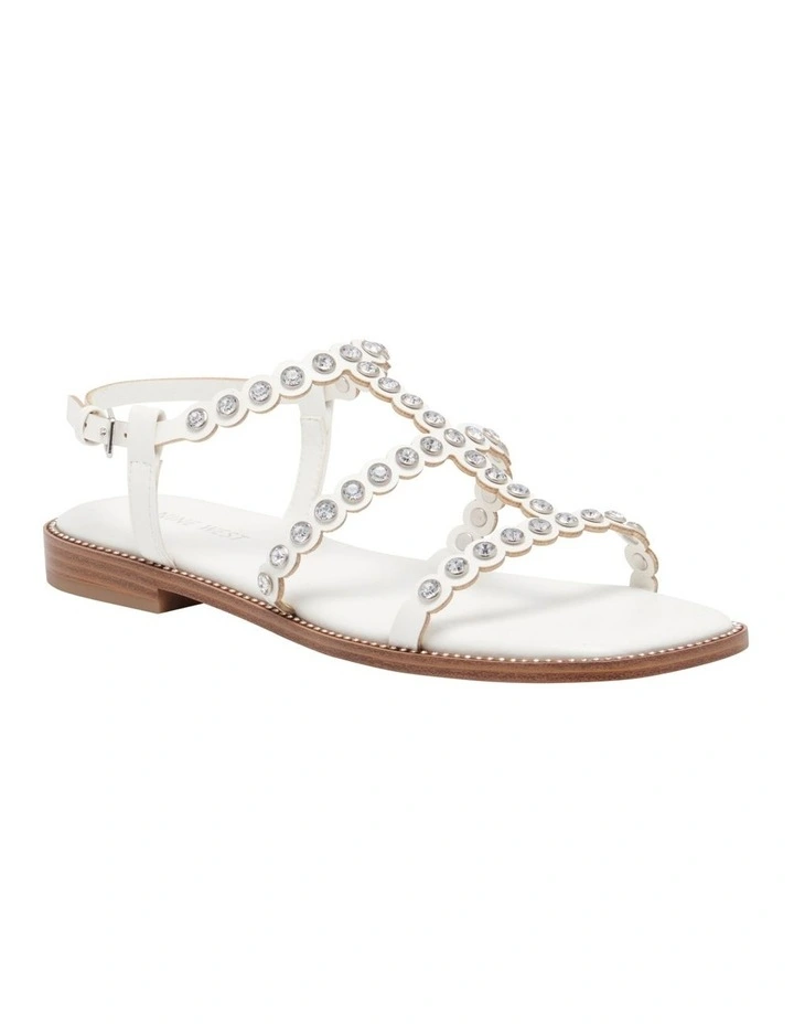 Emely Sandal in White