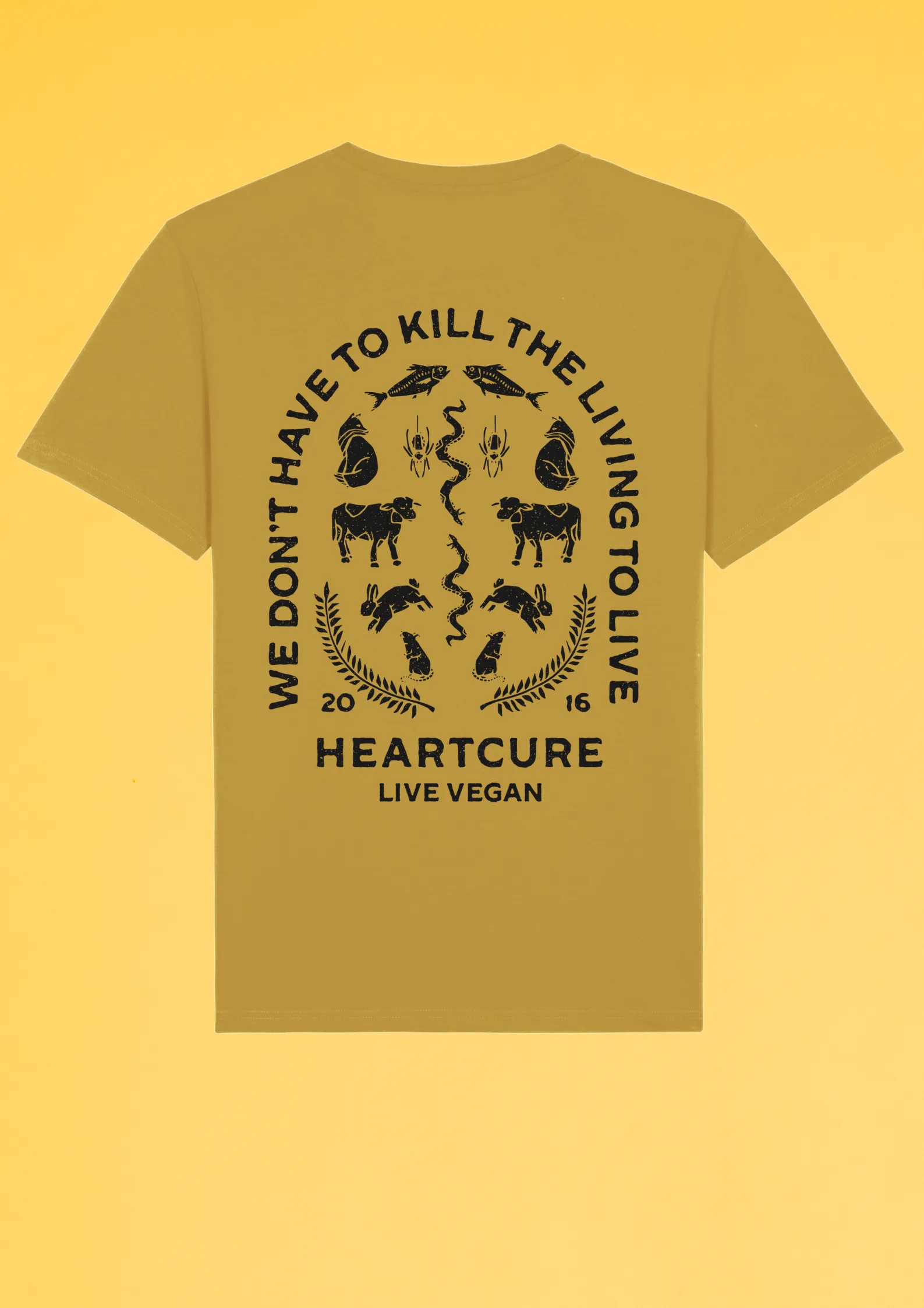 End Speciesism Ochre T-Shirt