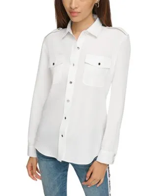 Epaulets Blouse