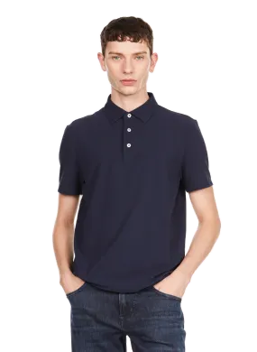 FACONNABLE   Cotton polo shirt  - Blue