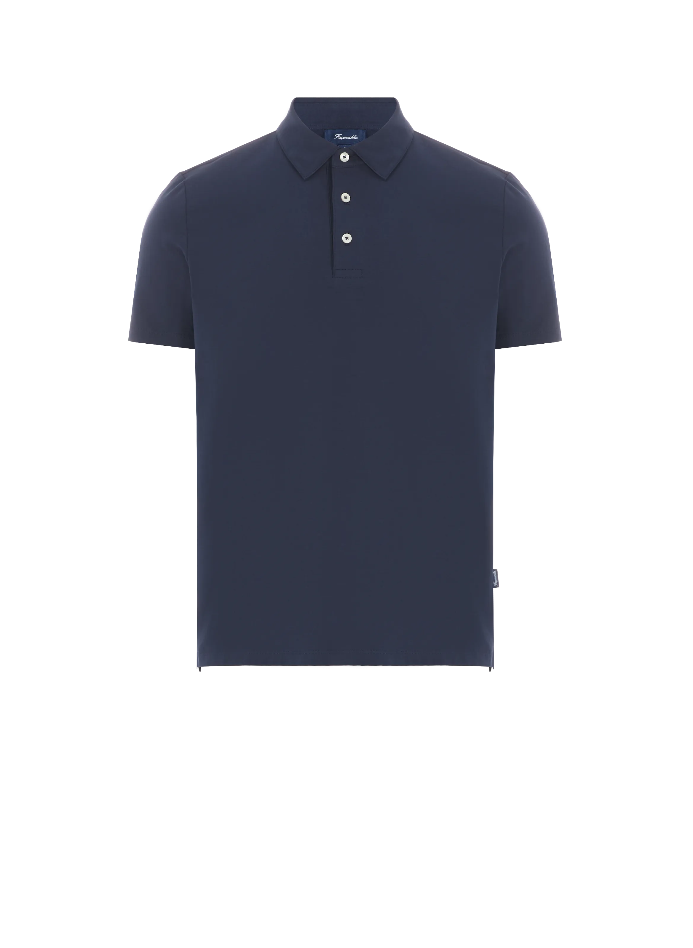 FACONNABLE   Cotton polo shirt  - Blue