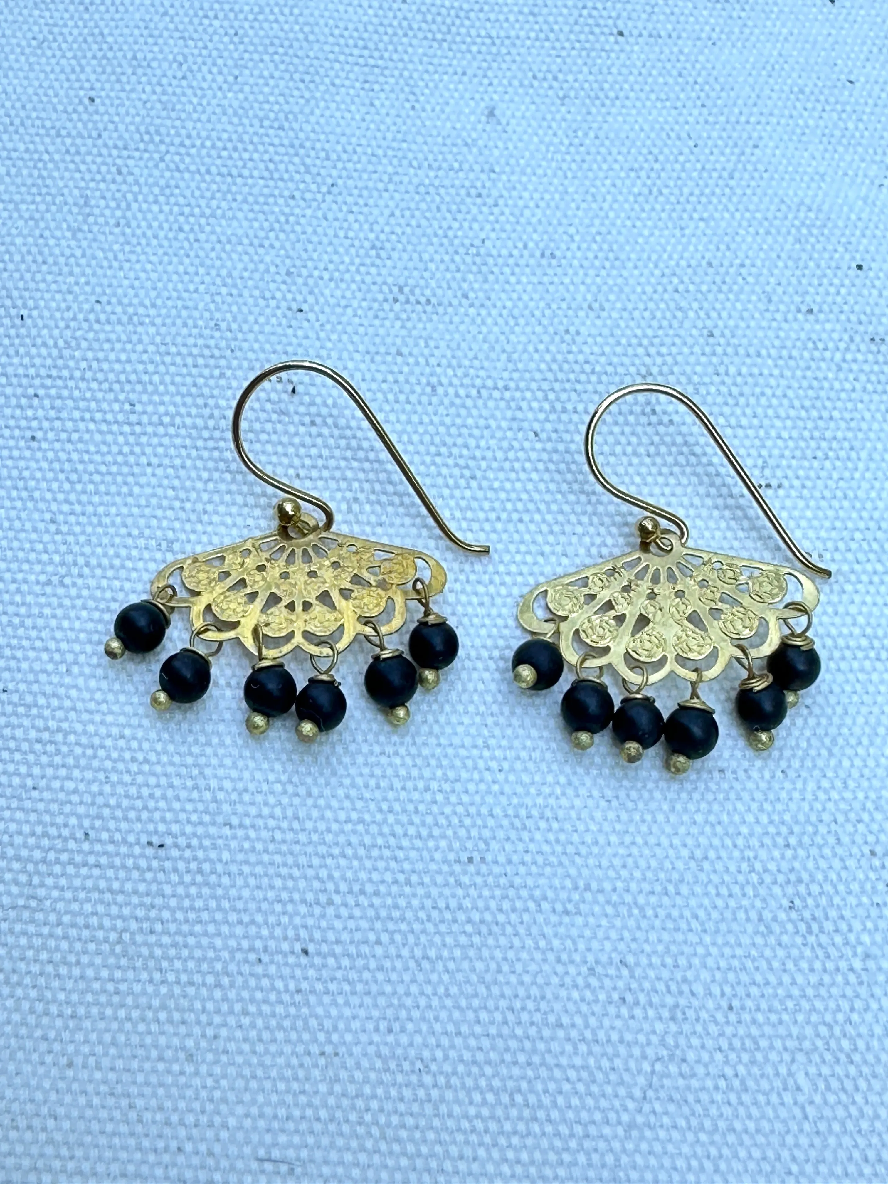 Fan Earrings