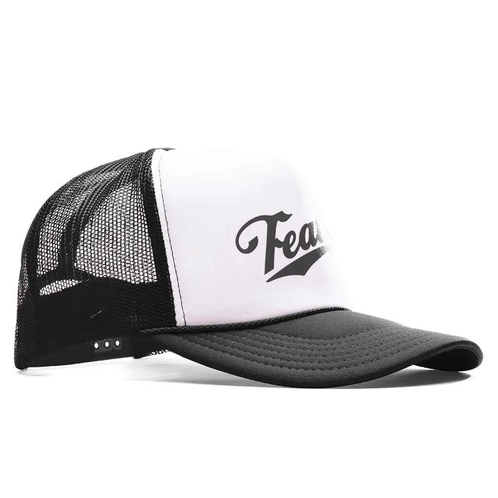 Frew Trucker Hat - Black/White