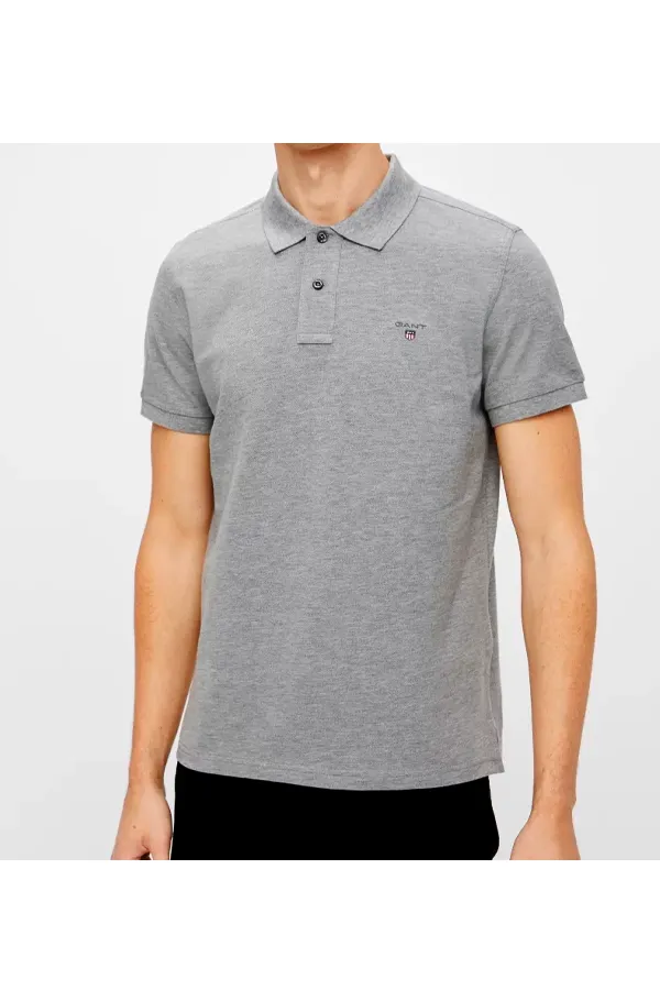 GANT Rugger Polo Regular Grey