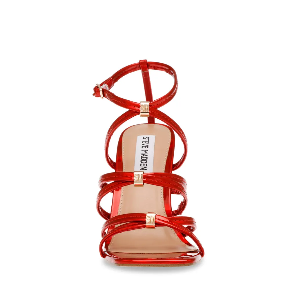 Gisele Sandal FIRE RED