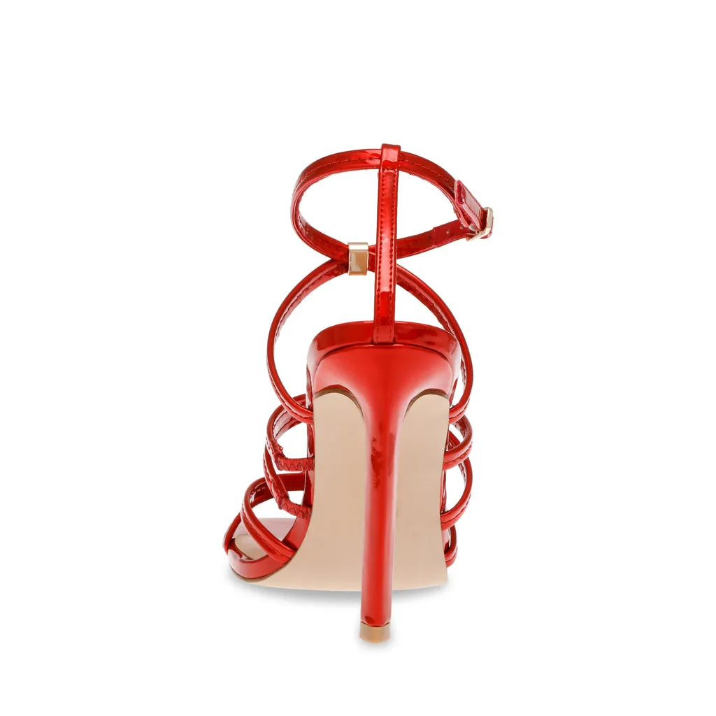 Gisele Sandal FIRE RED