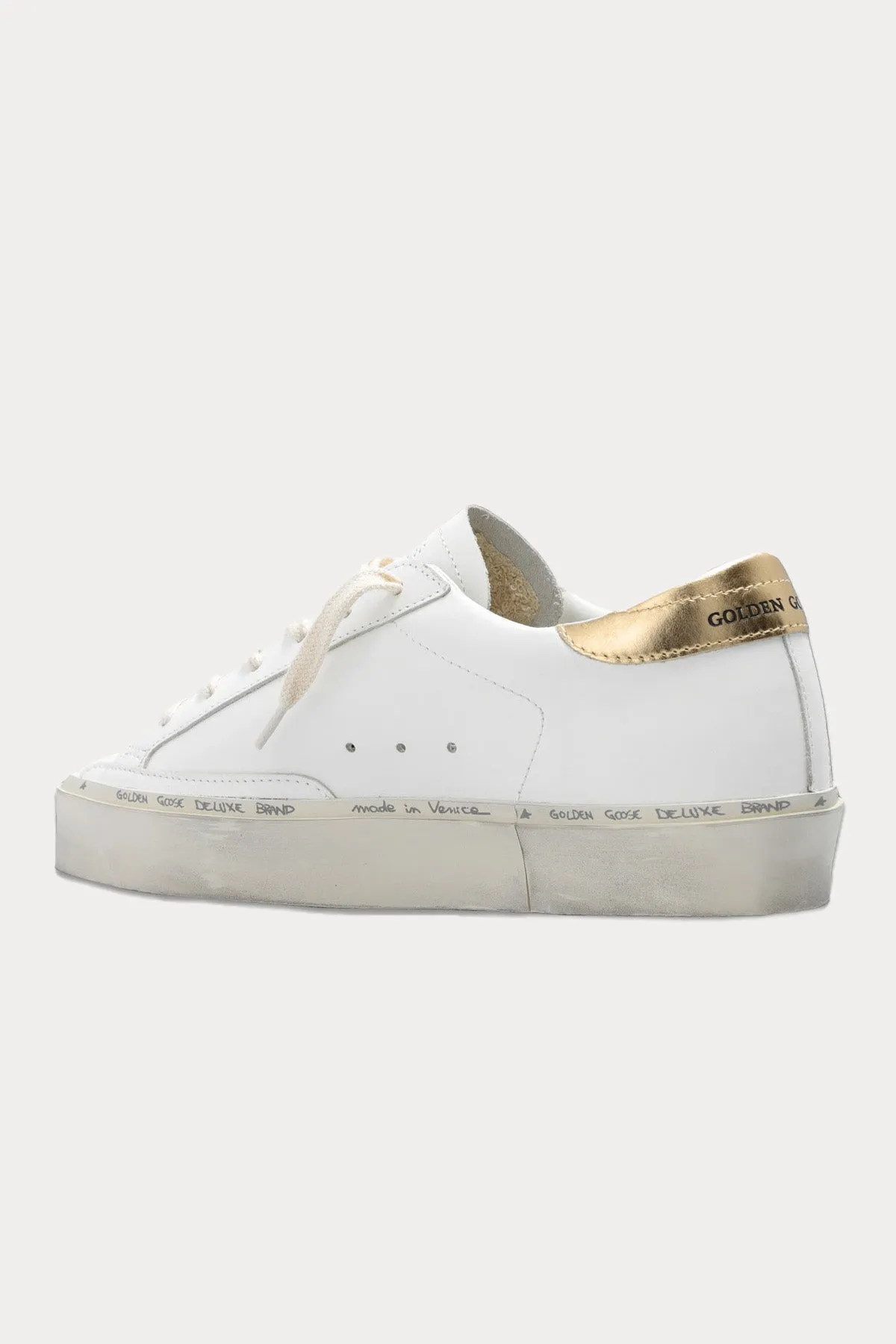 Golden Goose Hi-Star Payetli Deri Sneaker Ayakkab