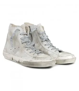 GOLDEN GOOSE SUEDE UPPER AND STAR FRANCY SNEAKERS