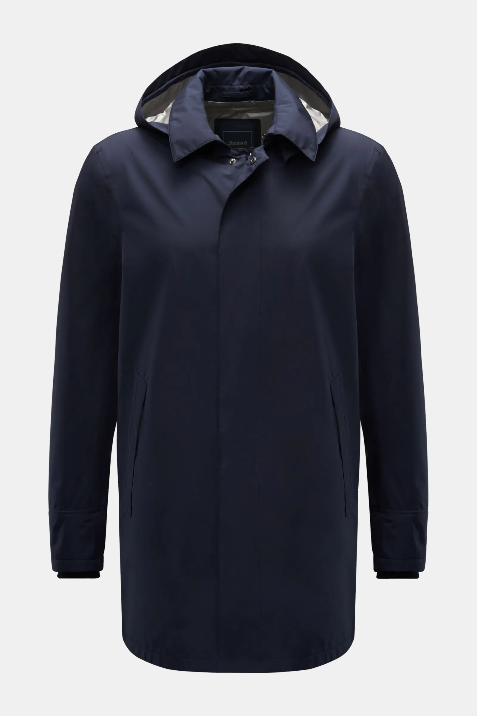 HERNO LAMINAR rain coat dark navy