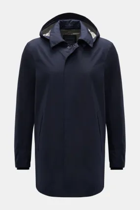 HERNO LAMINAR rain coat dark navy