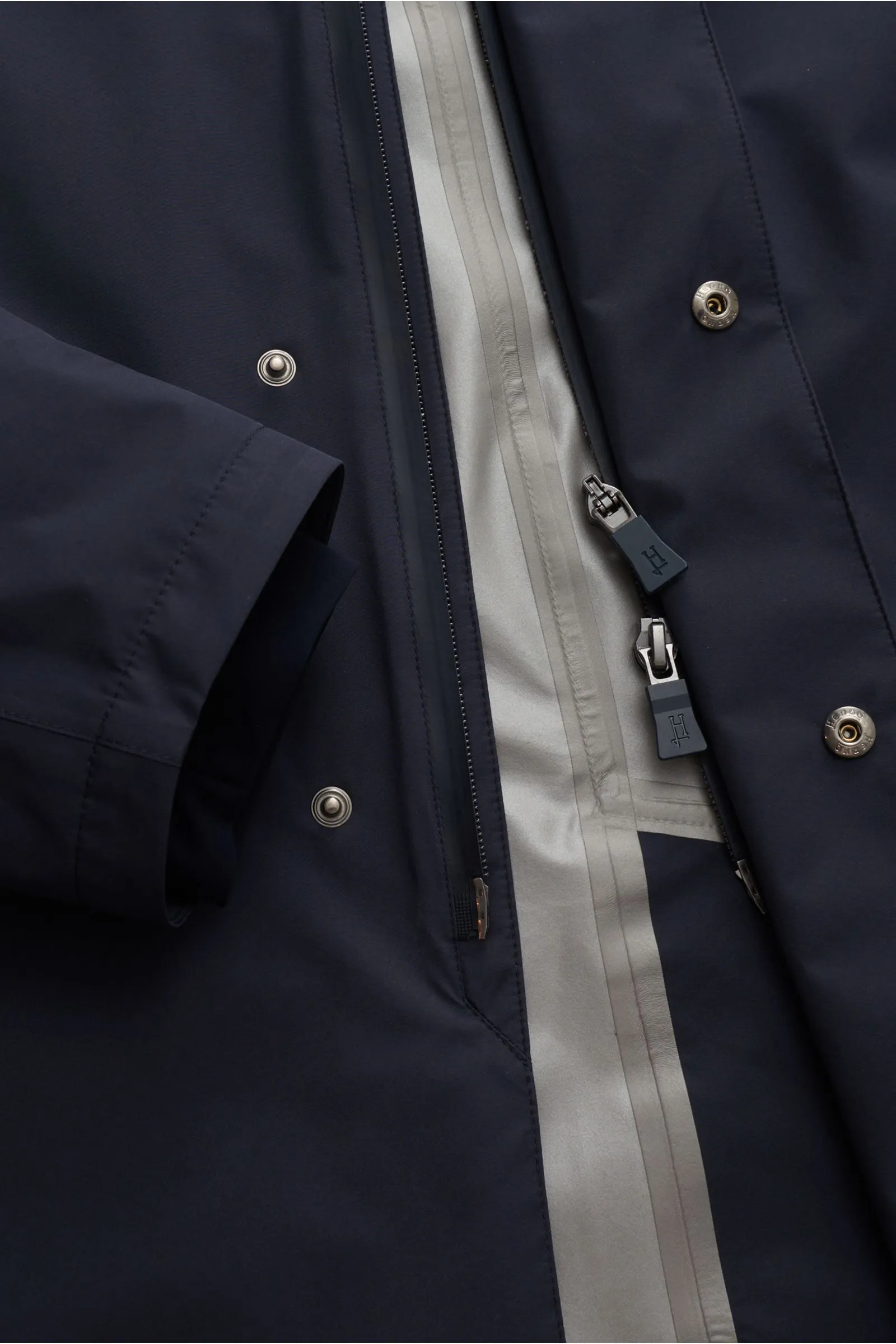 HERNO LAMINAR rain coat dark navy