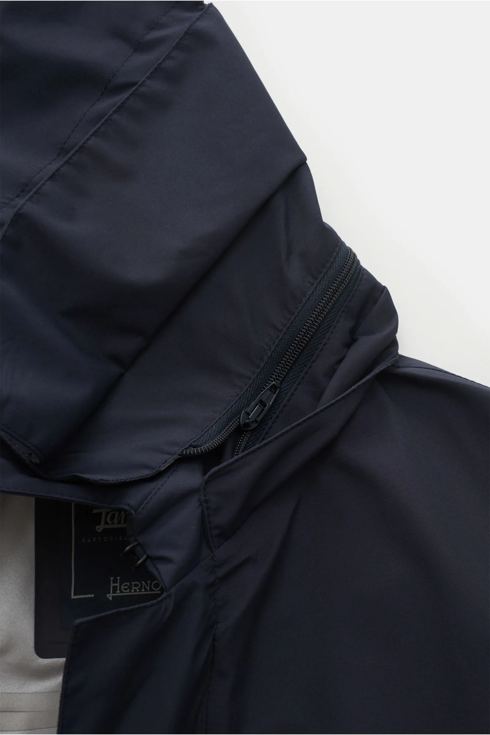 HERNO LAMINAR rain coat dark navy